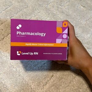 Level up RN pharmacology flashcards set